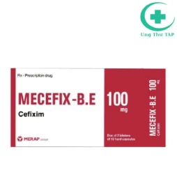 Mecefix-B.E 100 mg Merap - Điều trị viêm, nhiễm khuẩn